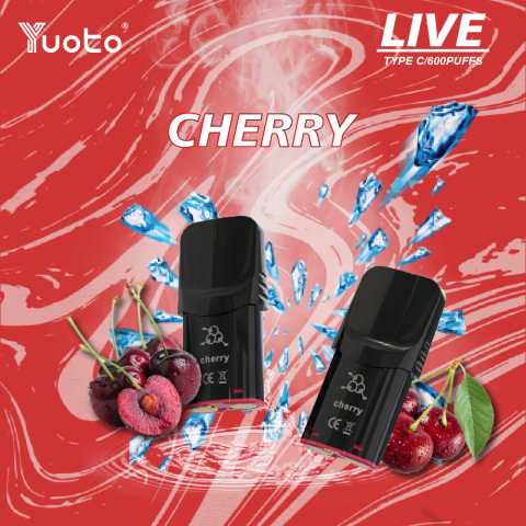 Yuoto Live Pod Cherry 600