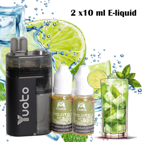 Yuoto Zero/2x10ml/ Mojito 12000 !